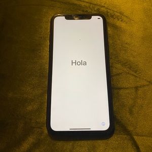 Unlocked 64GB black IPhone XR